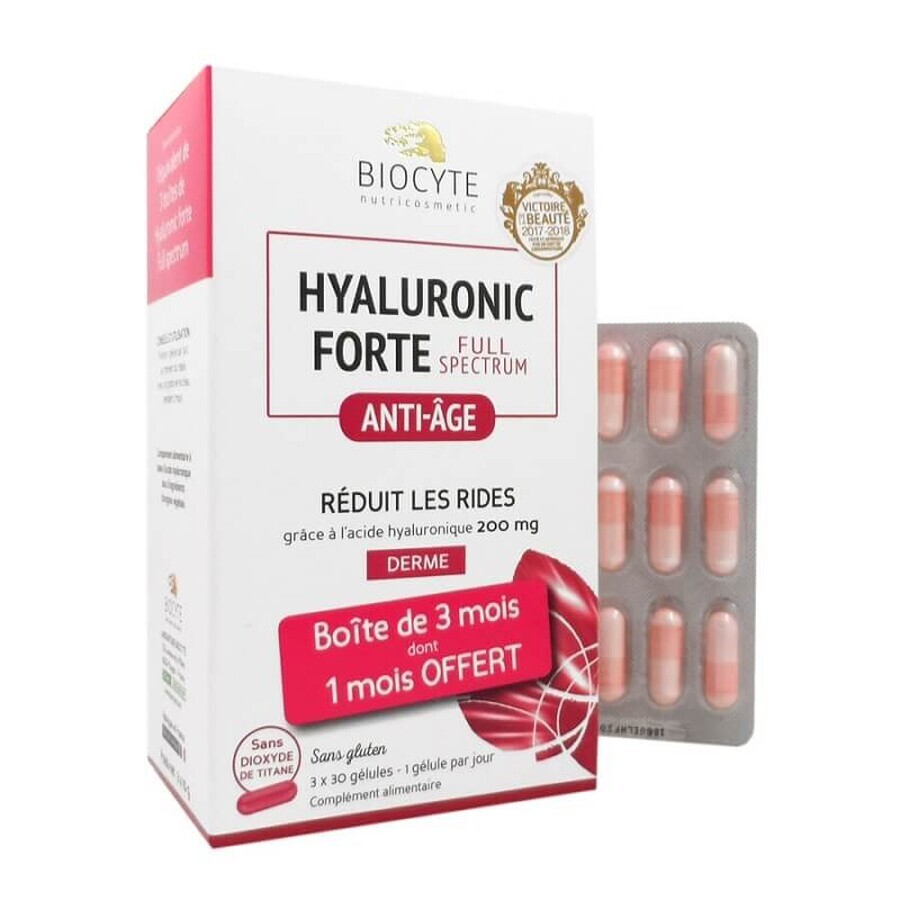 Hyaluronic Forte Full Spectrum, 30 Kapseln, Biocyte Laboratorium