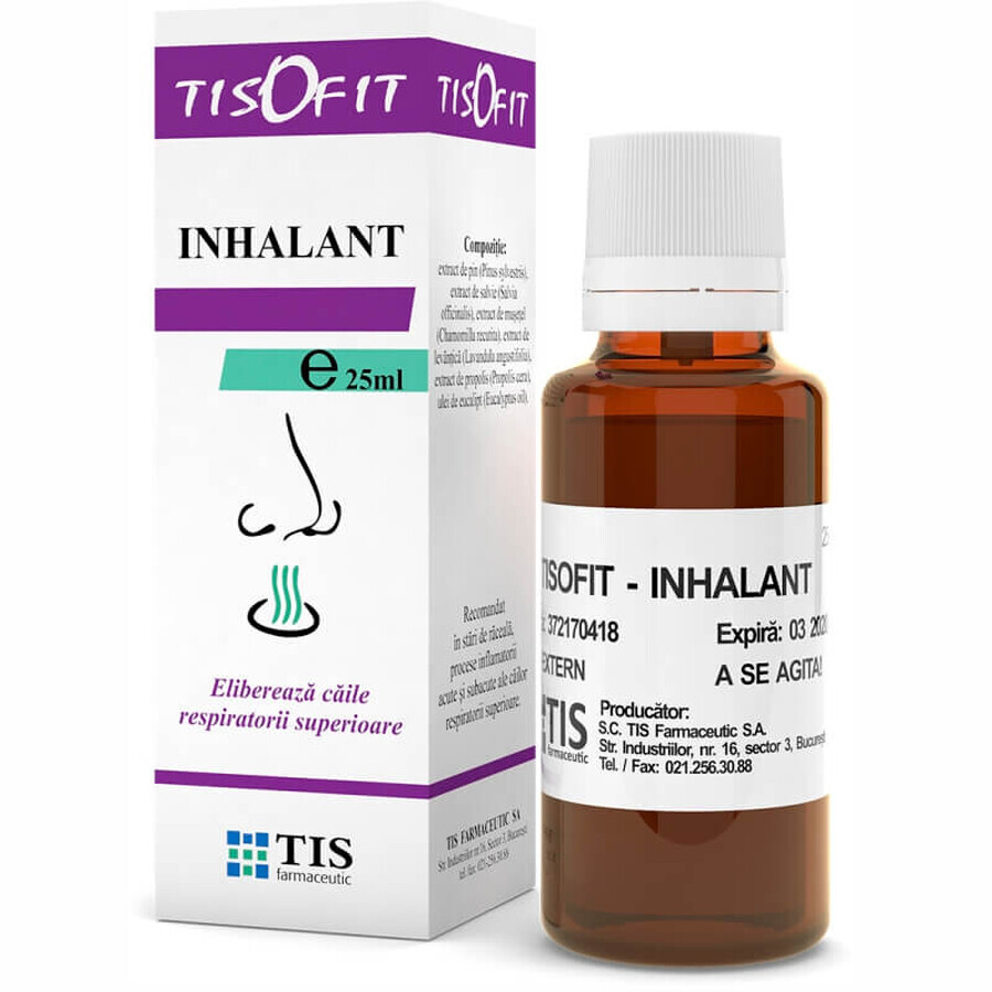Inhalationsmittel Tisofit, 25 ml, Tis Farmaceutic
