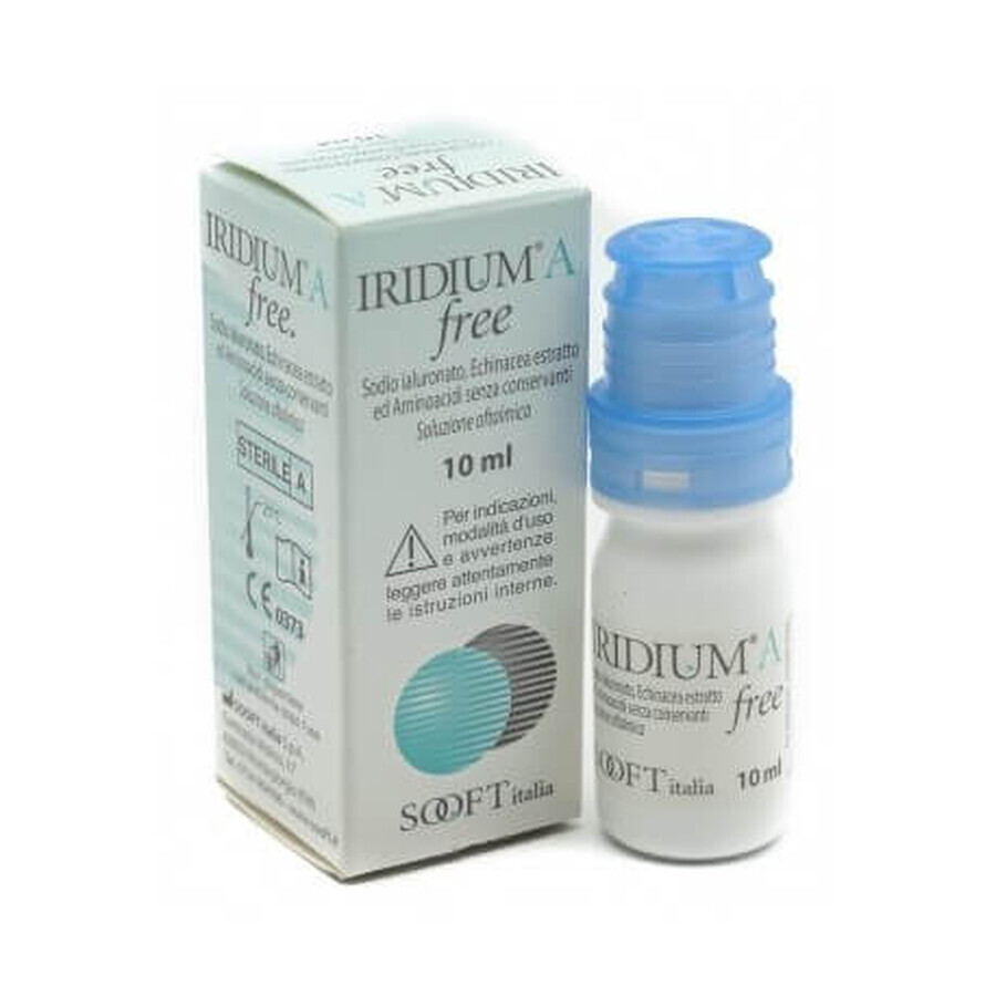 Iridium A Free ophthalmic solution, 10 ml, BioSooft Italy