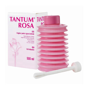 Tantum Rosa irrigateur pour l'hygiène intime, 500 ml, Csc Pharmaceuticals