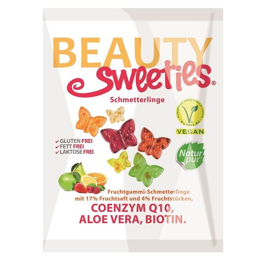 Jeleuri gumate moi Fluturasi, 125 g, Beauty Sweeties