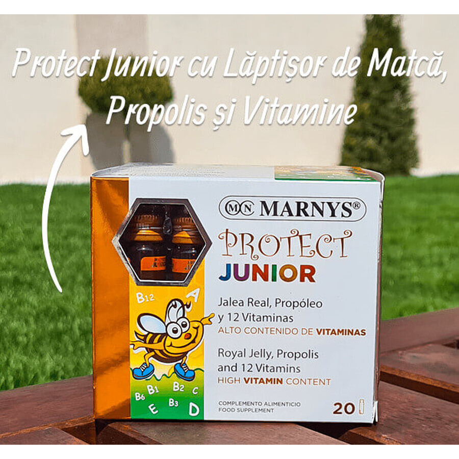 Junior Protect Complex per l'immunità dei bambini, 20 fiale, Marnys