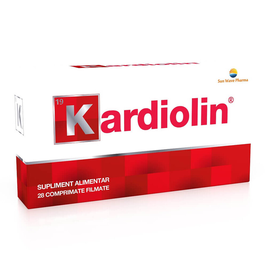 Kardiolin, 28 comprimés pelliculés, Sun Wave Pharma Évaluations