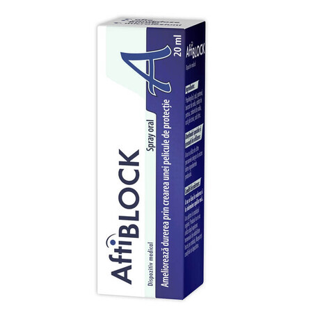 AftiBlock spray, 20 ml, Schiacciato