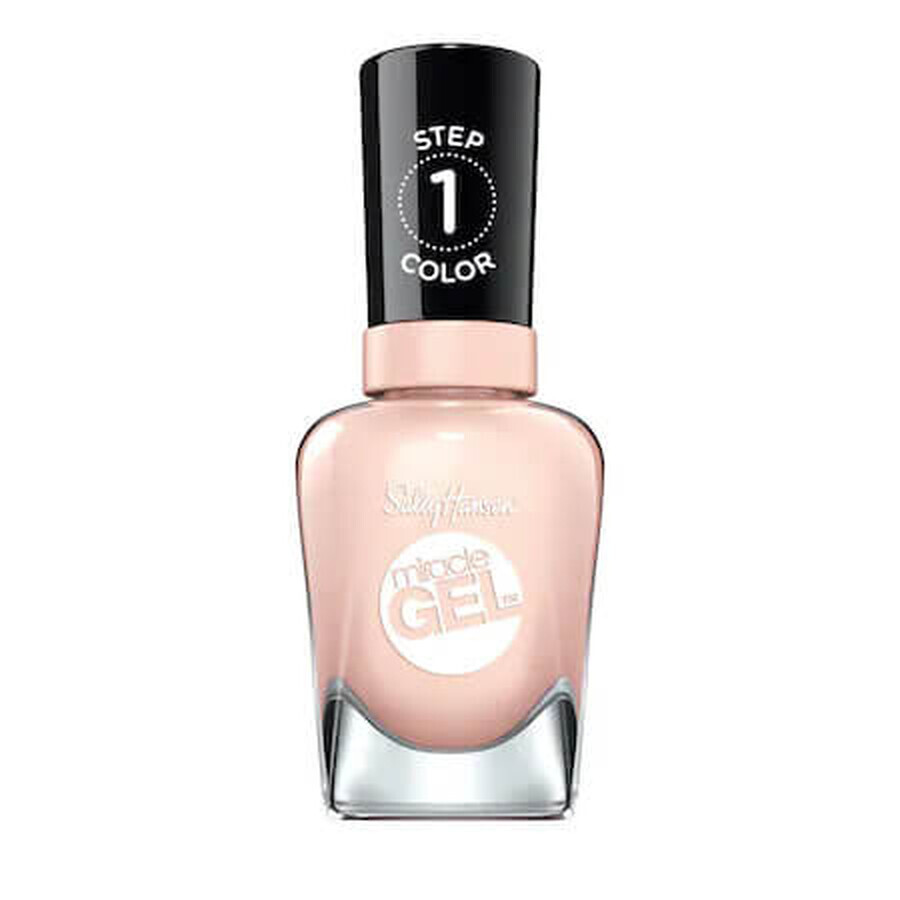 Vernis à ongles Miracle Gel, 187 Sheer Happiness, 14.7 ml, Sally Hansen