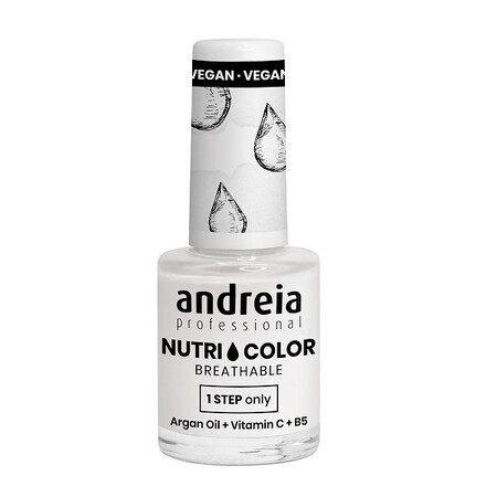 Vernis à ongles NutriColor-Care&Colour NC1, 10.5ml, Andreia Professional