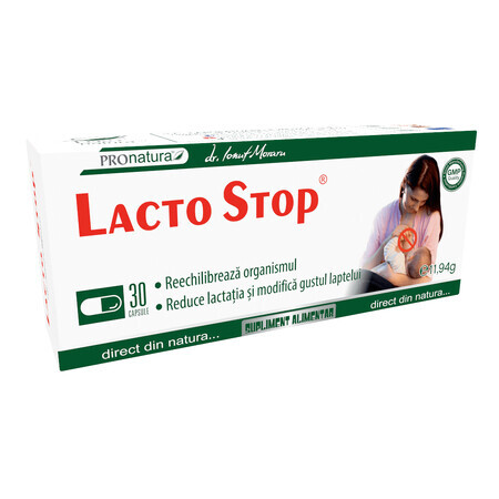 Lacto Stop, 30 gélules, Pro Natura