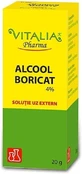 Alcool Boricat 4%, 20 g, Vitalia