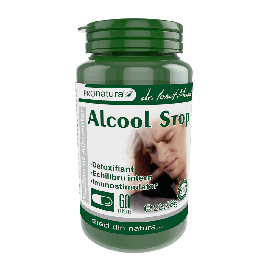 Anti-alcool, 60 gélules, Pro Natura