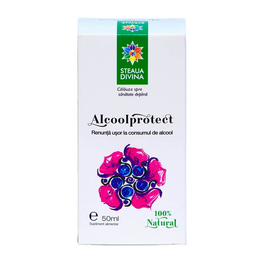 Extrait hydro-alcoolique Alcoolprotect, 50 ml, Divine Star