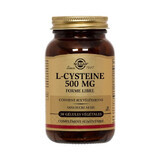 L-Cystéine 500 mg, 30 gélules, Solgar