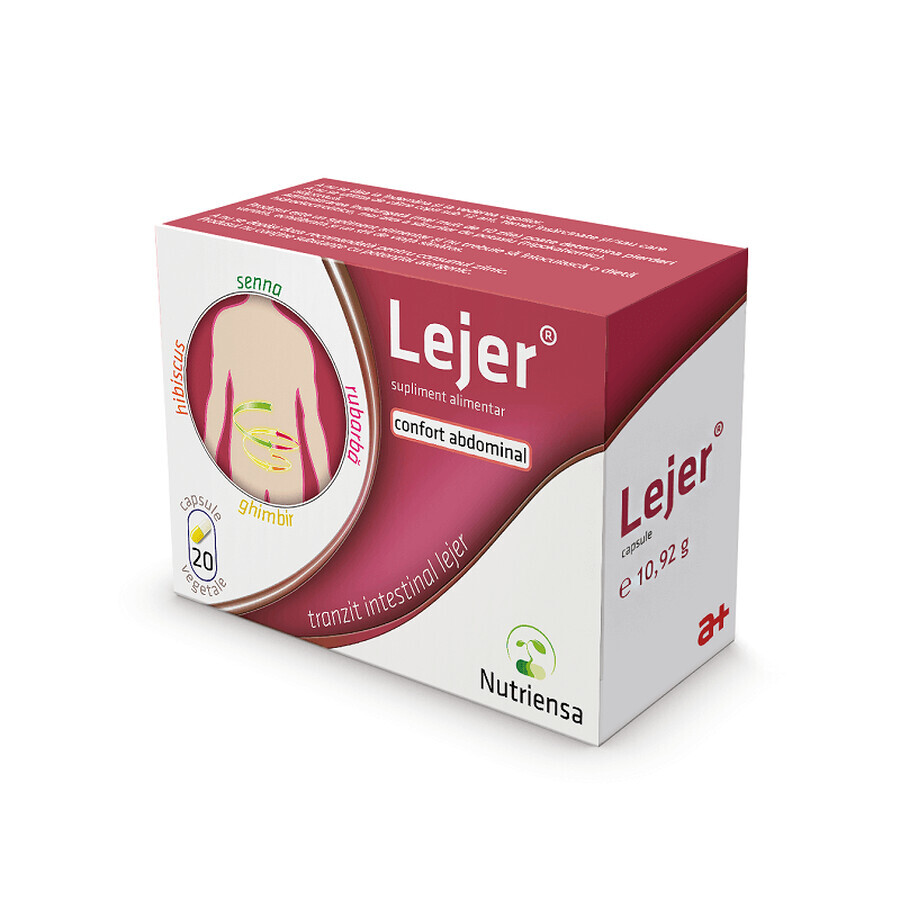 Lejer, 20 capsule, Antibiotice SA