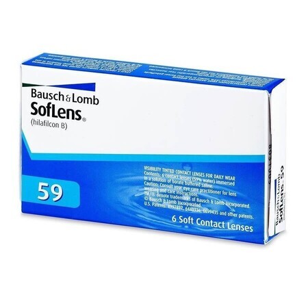 SofLens 59 Kontaktlinsen, -01.50, 6 Stück, Bausch Lomb