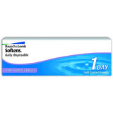 Lentilles jetables, SofLens 1 Day, -03.00, 30 pièces, Bausch Lomb