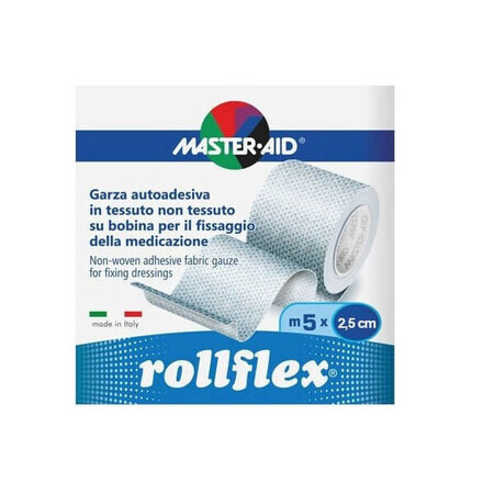 Leucoplast Rollflex non-tissé 5 m x 2,5 cm, Pietrasanta Pharma