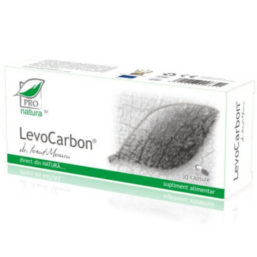 LevoCarbon, 30 gélules, Pro Natura