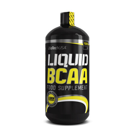 BCAA liquide Orange, 1000 ml, Biotech USA