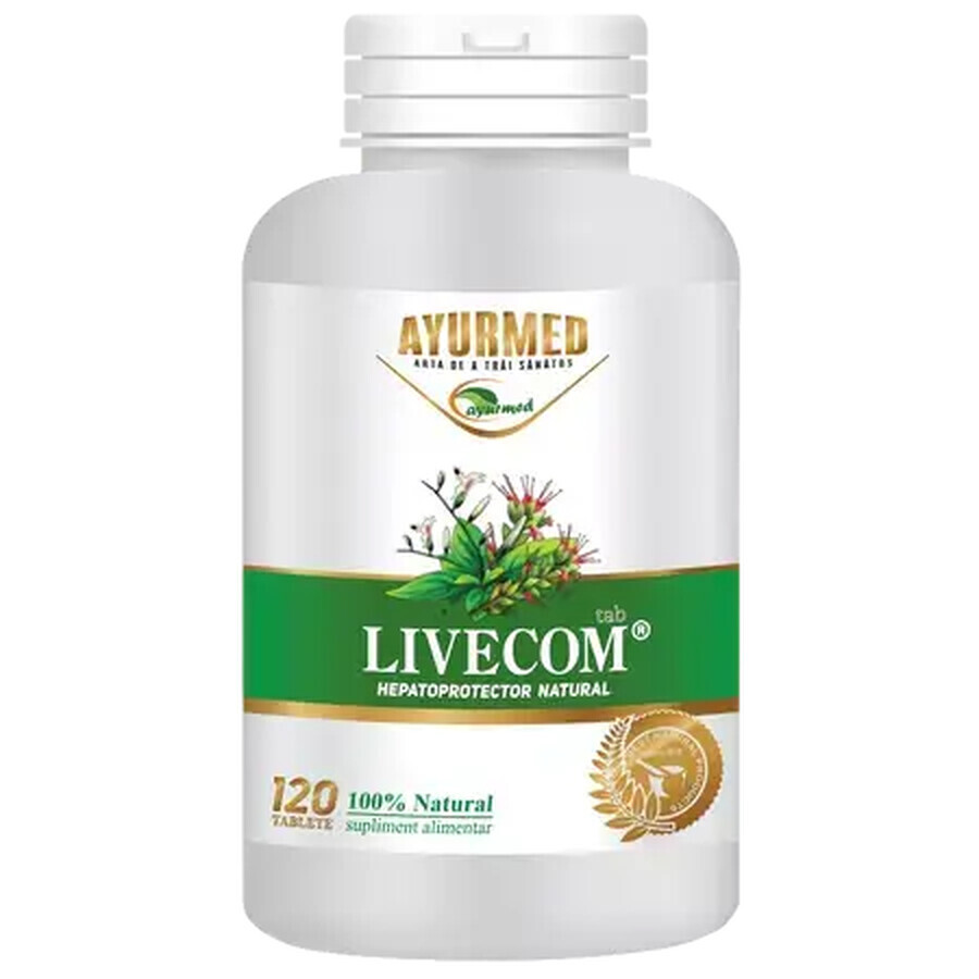 Livecom, 120 Tabletten, Ayurmed