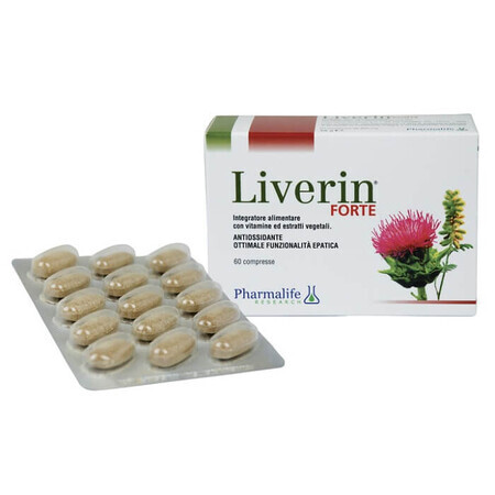 Liverin Forte, 30 compresse, Pharmalife