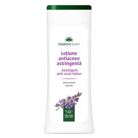 Lotion anti-acné à l'huile de sauge, 200 ml, Cosmetic Plant