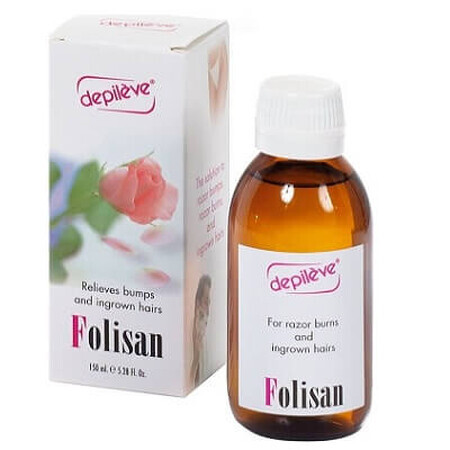 Lozione antifollicolite Folisan, 150 ml, Depileve