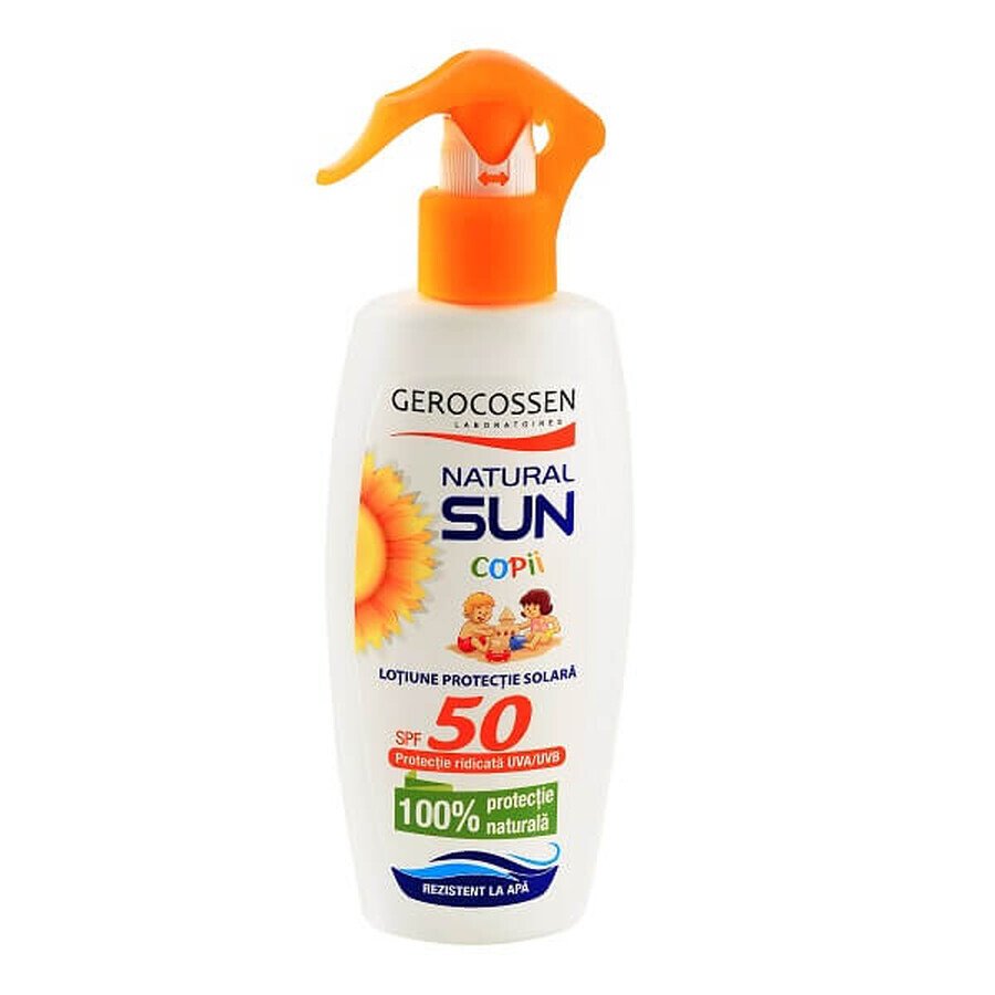 Lotion solaire pour enfants SPF 50, 200 ml, Gerocossen