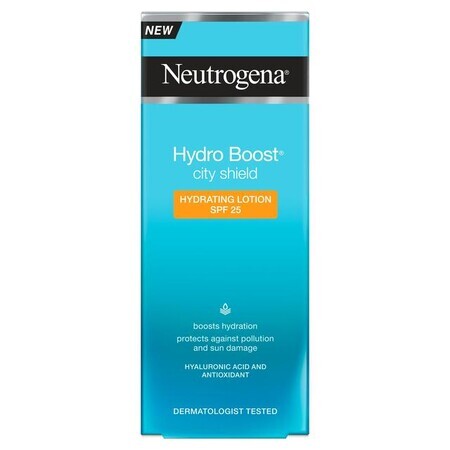 Lotion hydratante pour le visage Hydro Boost avec SPF 25, 50 ml, Neutrogena