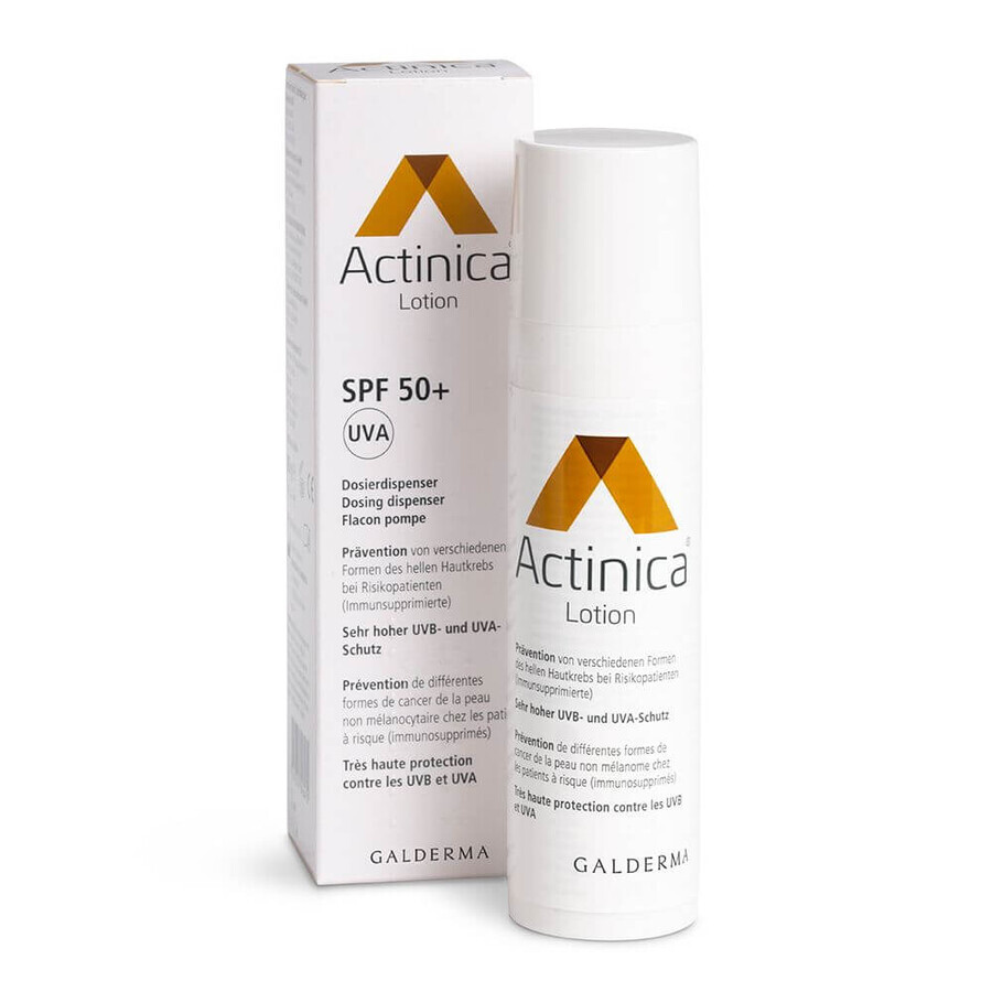 Lotion solaire avec SPF 50+ Actinica, 80 g, Galderma