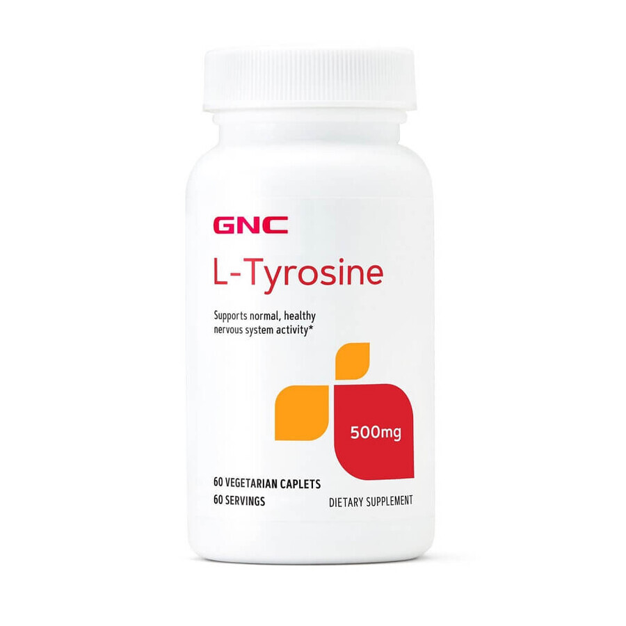 L-tirosina 500 mg (031716), 60 compresse, GNC