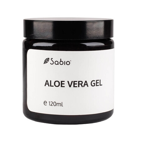 Gel d'aloe vera, 120 ml, Sabio