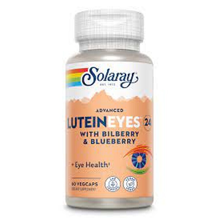 Lutein Eyes Advanced Solaray, 30 gélules, Secom