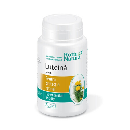 Lutéine, 6 mg, 30 gélules, Rotta Natura