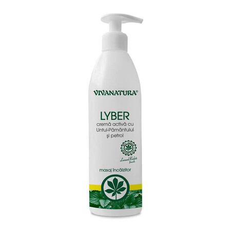 Lyber Aktivcreme mit Erdbutter und Öl, 500 ml, Vivanatura