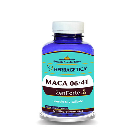 Maca Zen Forte 06/41, 120 gélules, Herbagetica