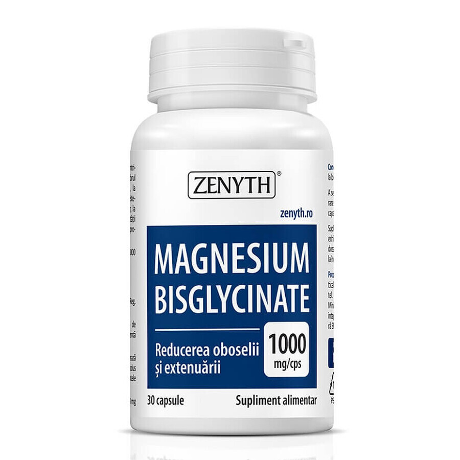 Magnesium Bisglycinate, 30 Kapseln, Zenyth Bewertungen
