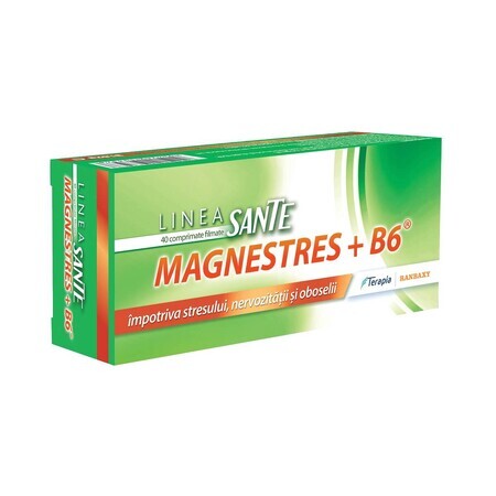 MagneStress + B6, 40 comprimés, Therapy