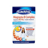 Magneziu B Complex, 42 tablets, Eurovita