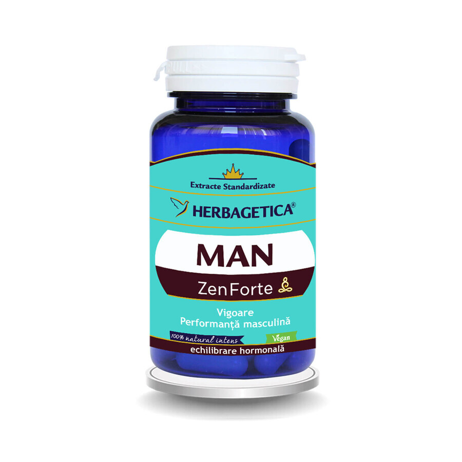 Man Zen Forte, 60 Kapseln, Herbagetica