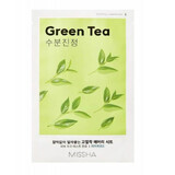 Airy Fit Masque à l'extrait de thé vert pour peau sèche, 19 g, Missha