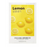 Masque éclat Airy Fit à l'extrait de citron, 19 g, Missha