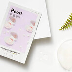 Airy Fit Pearls Masque tissu illuminateur et hydratant, 19 g, Missha