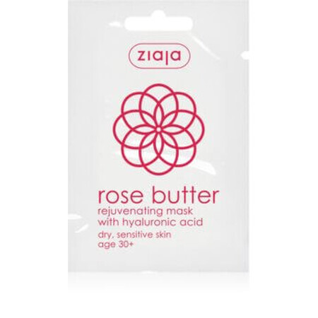 Rose Butter Gesichtsmaske, 7 ml, Ziaja
