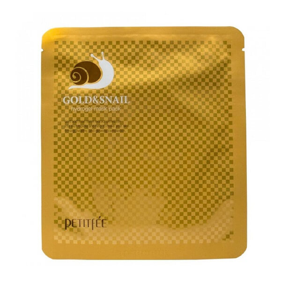 Gold- und Schneckenhydrogel-Gesichtsmaske, 30 g , Petitfee
