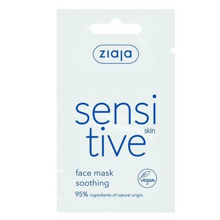 Maschera ipoallergenica per pelli sensibili, 7 ml, Ziaja