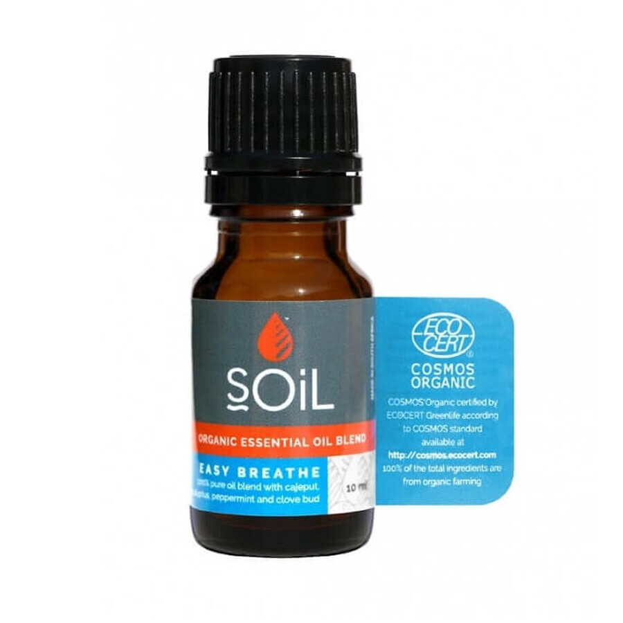 Ätherische Ölmischung für leichtes Atmen, 10 ml, SOiL