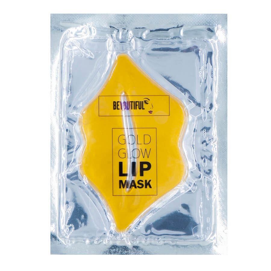 Masque à lèvres Hydrogel Gold, 1 paquet, Belmar Enterprises