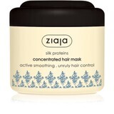 Maske für widerspenstiges und grobes Haar mit Seidenproteinen und Provitamin B5, 200 ml, Ziaja