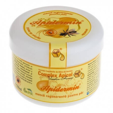 Masque capillaire régénérant Apidermin, 200 ml, Veceslav Bee Complex