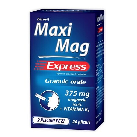 Maximag Express, 20 sachets, Zdrovit