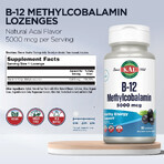 Méthylcobalamine (Vitamine B12) 5000mcg Kal, 60 comprimés, Secom